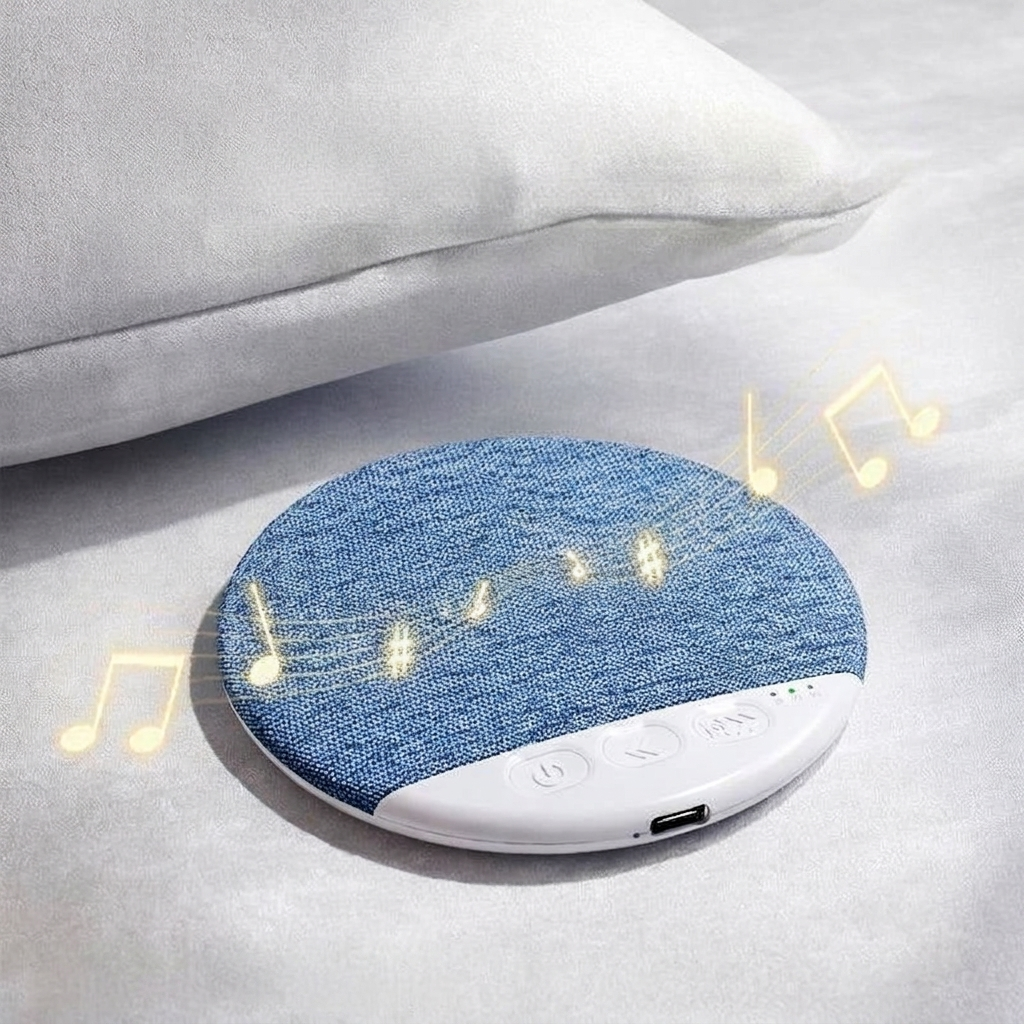 רמקול כרית Bluetooth דק במיוחד לשינה ורעש לבן